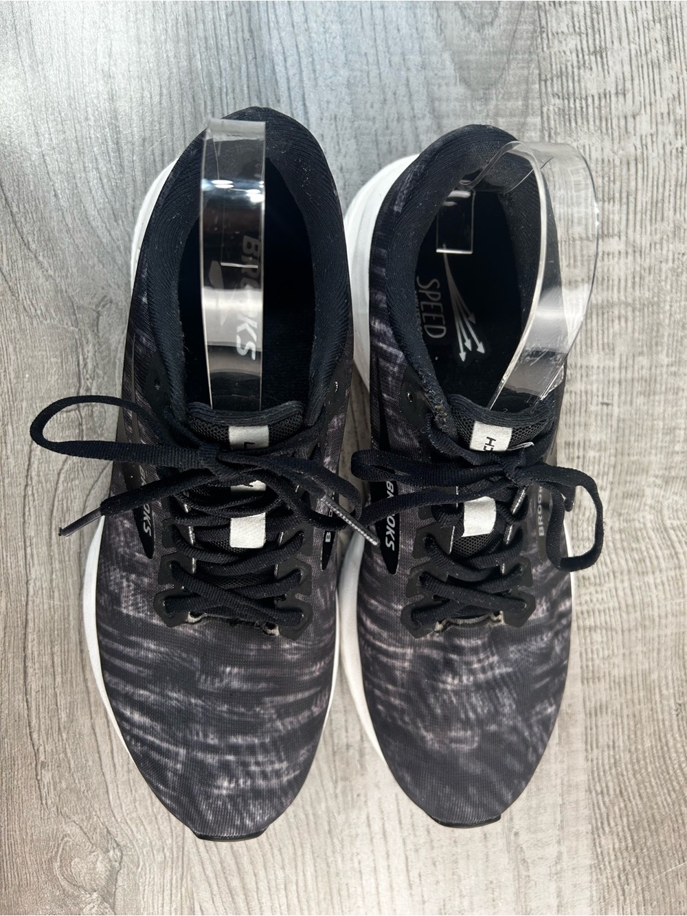 Brooks Launch 7 Black Marble Women’s Size 10.5 B Athletic SneakersRunning Shoes - Picture 8 of 13